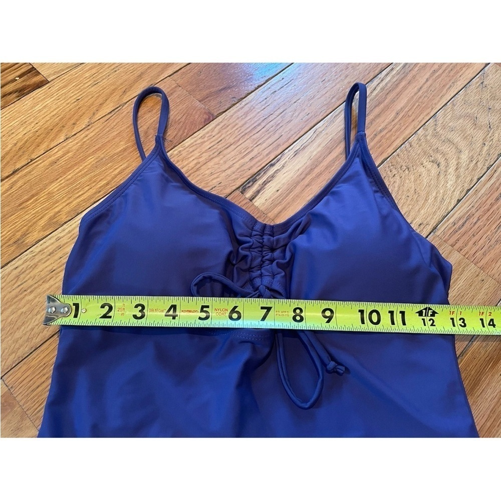 Jones New York Women's Size Medium One-Piece Swimsuit Navy Blue New With Tags - Picture 13 of 15